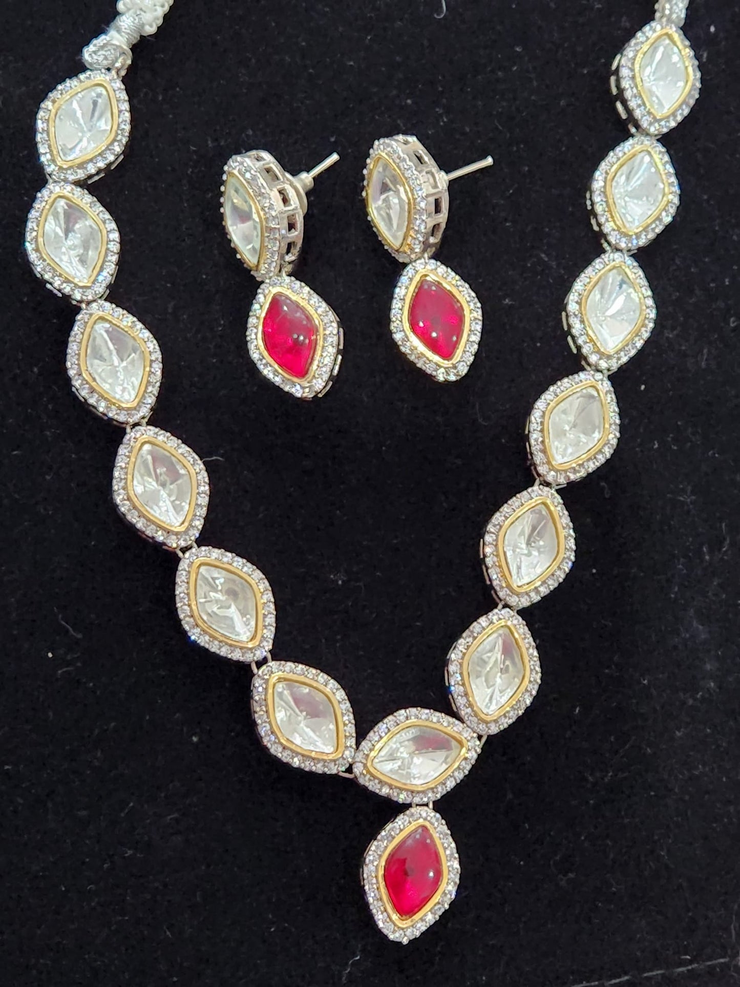 UNCUT KUNDAN SET